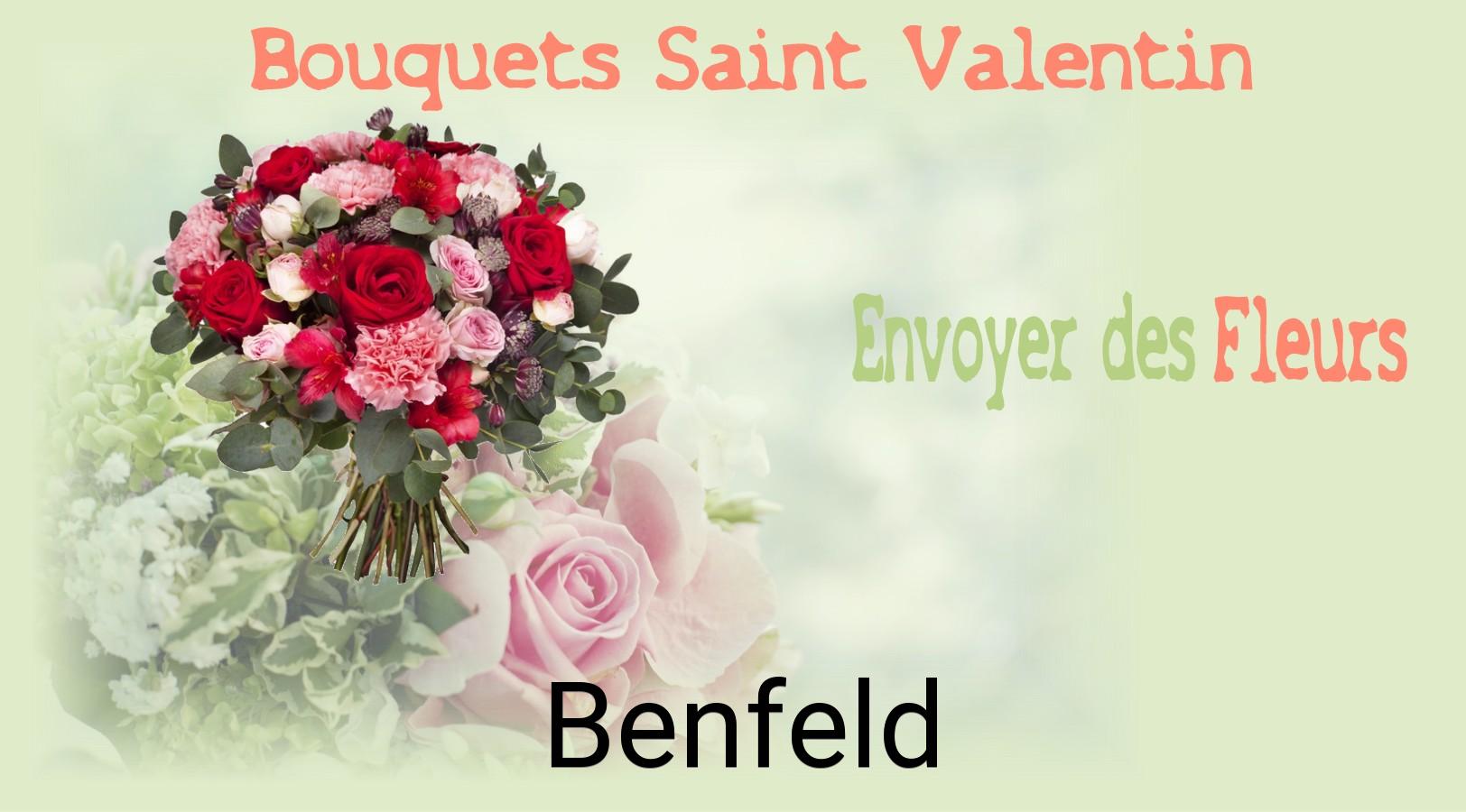Roses de Saint-Valentin livrées à Benfeld